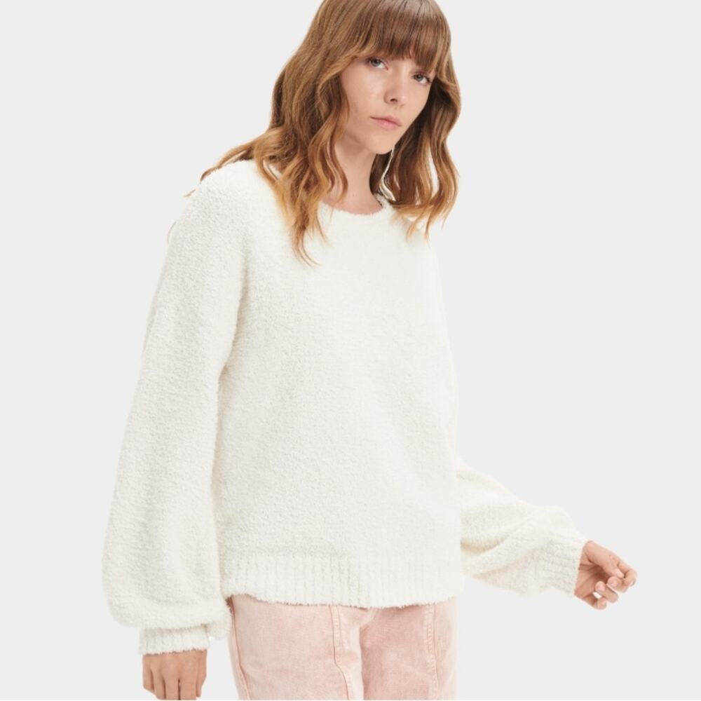 Ugg Paden Knit Sweater Long Sleeve Cream